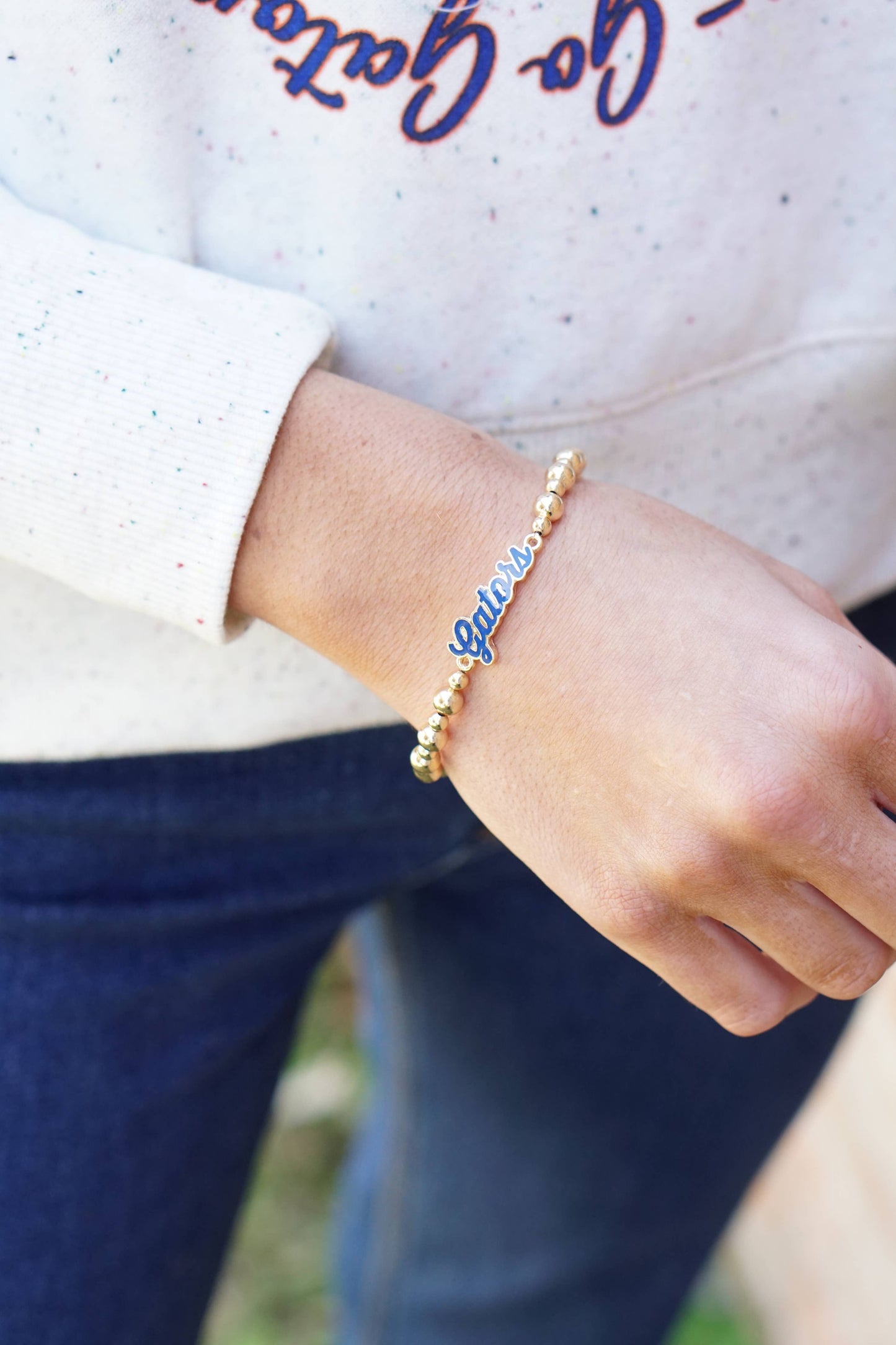 Florida Gators Autograph Enamel Stretch Bracelet