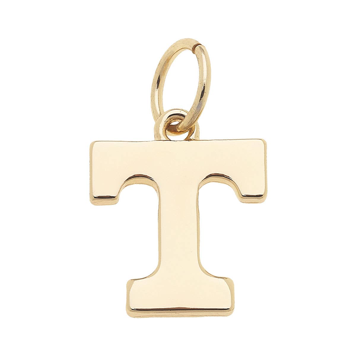SPORTS- Gold Tennessee Volunteers Shiny Logo Charm