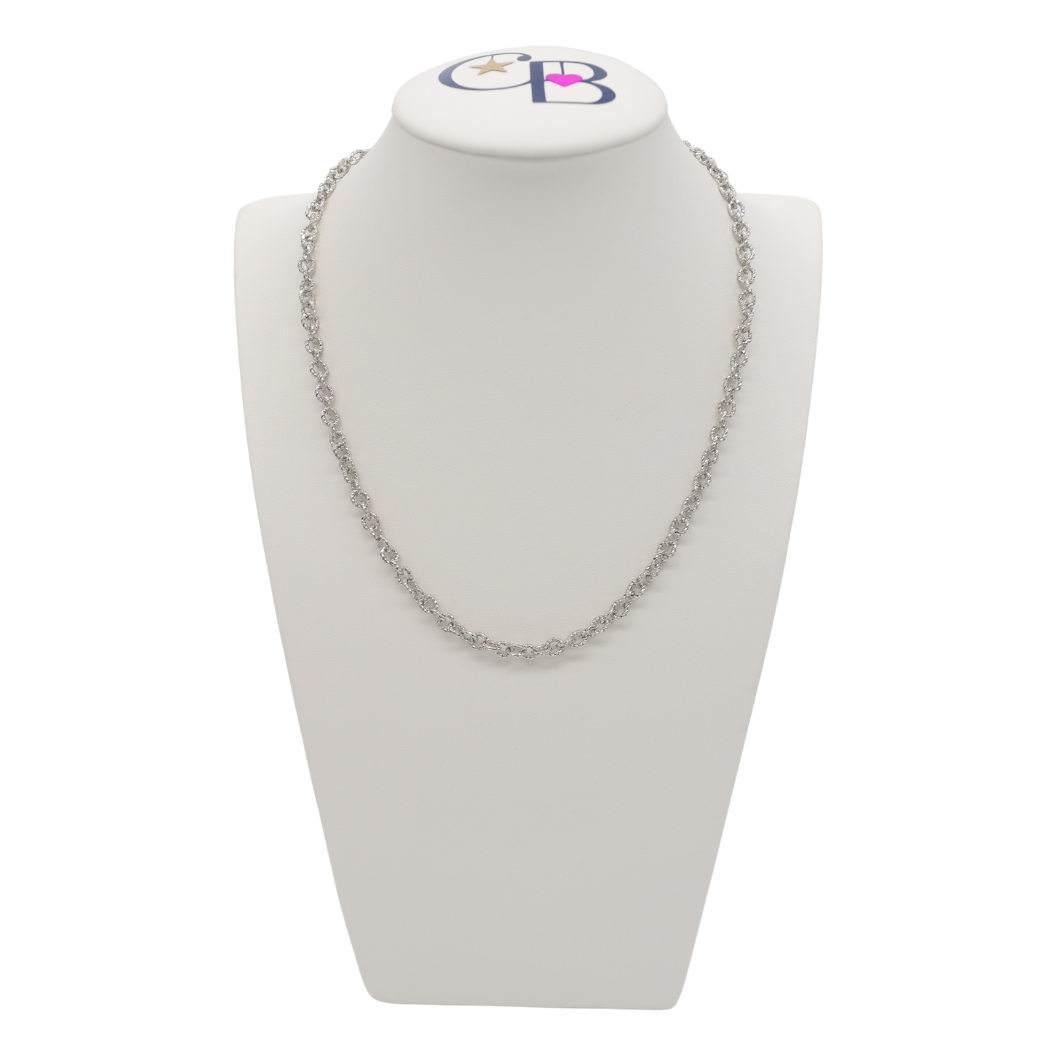 St. Pete Silver Necklace