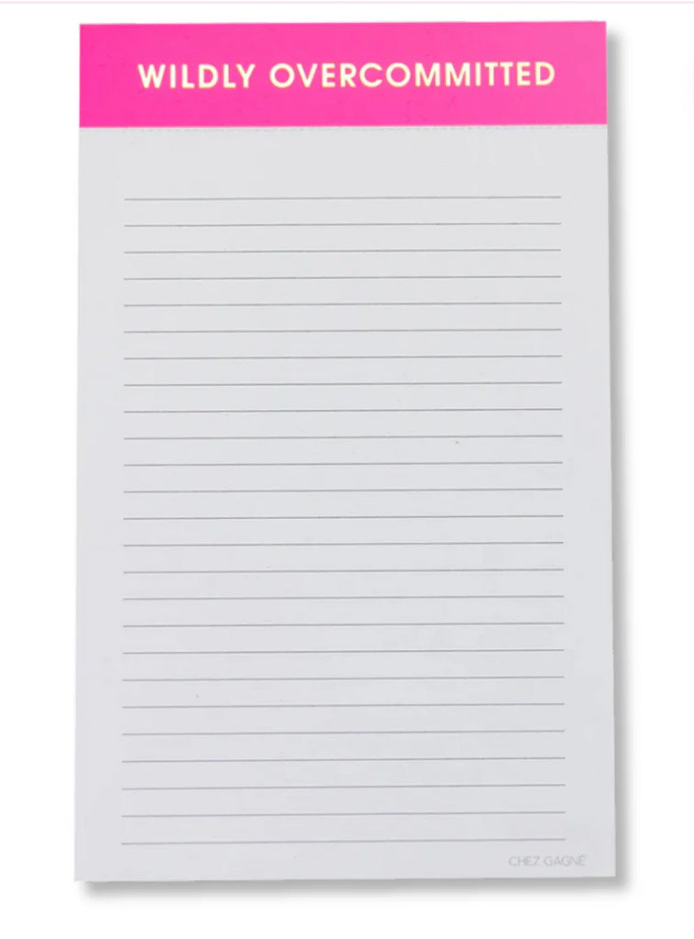 Wildly Overcommitted Notepad