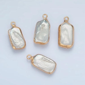 OCEAN- Framed Irregular Pearl