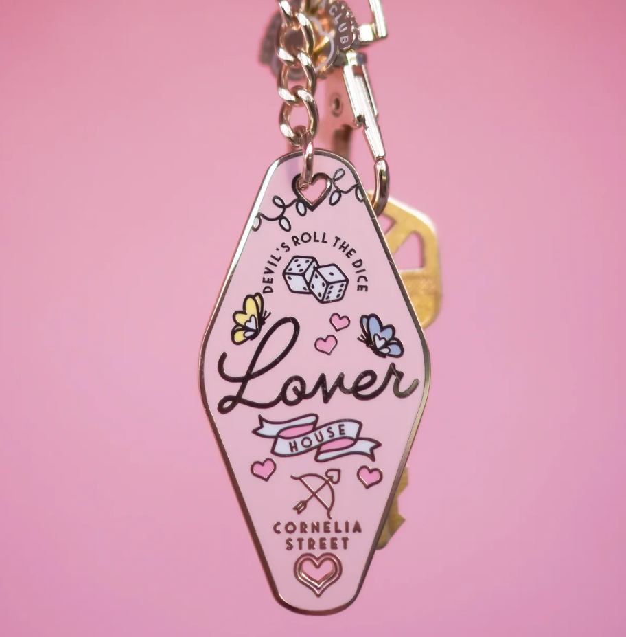 Lover House T.S Motel Keychain