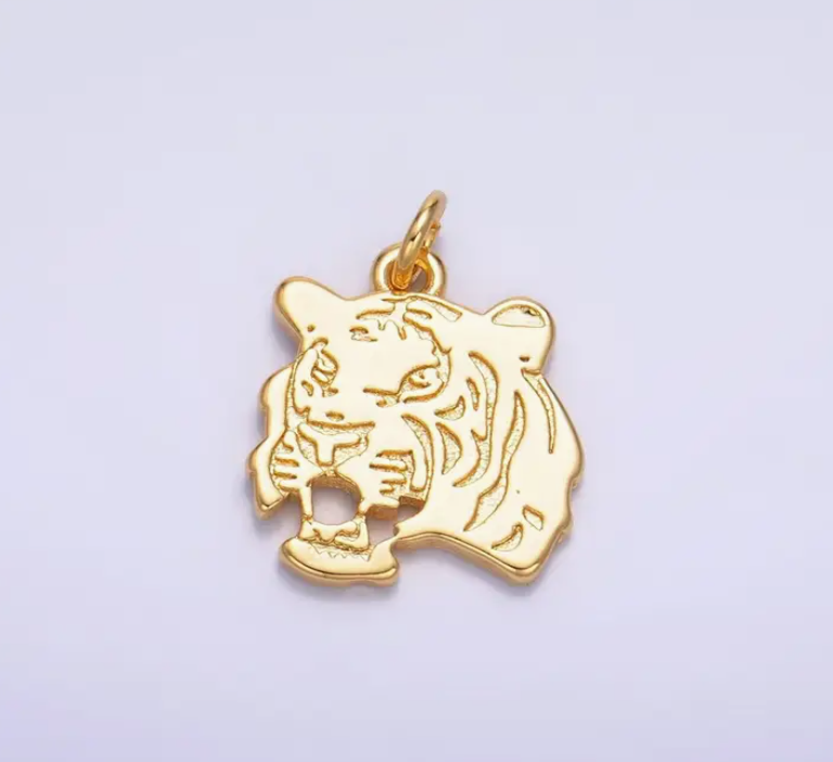 ANIMALS- Gold Tiger Charm