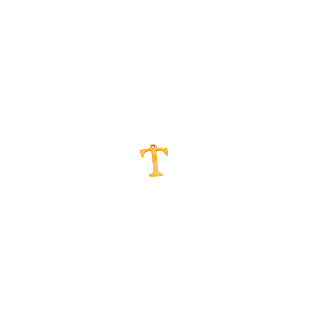 Gold Greek Life Letter Charm Collection Featuring Sigma, Tau, Gamma, Alpha, and More
