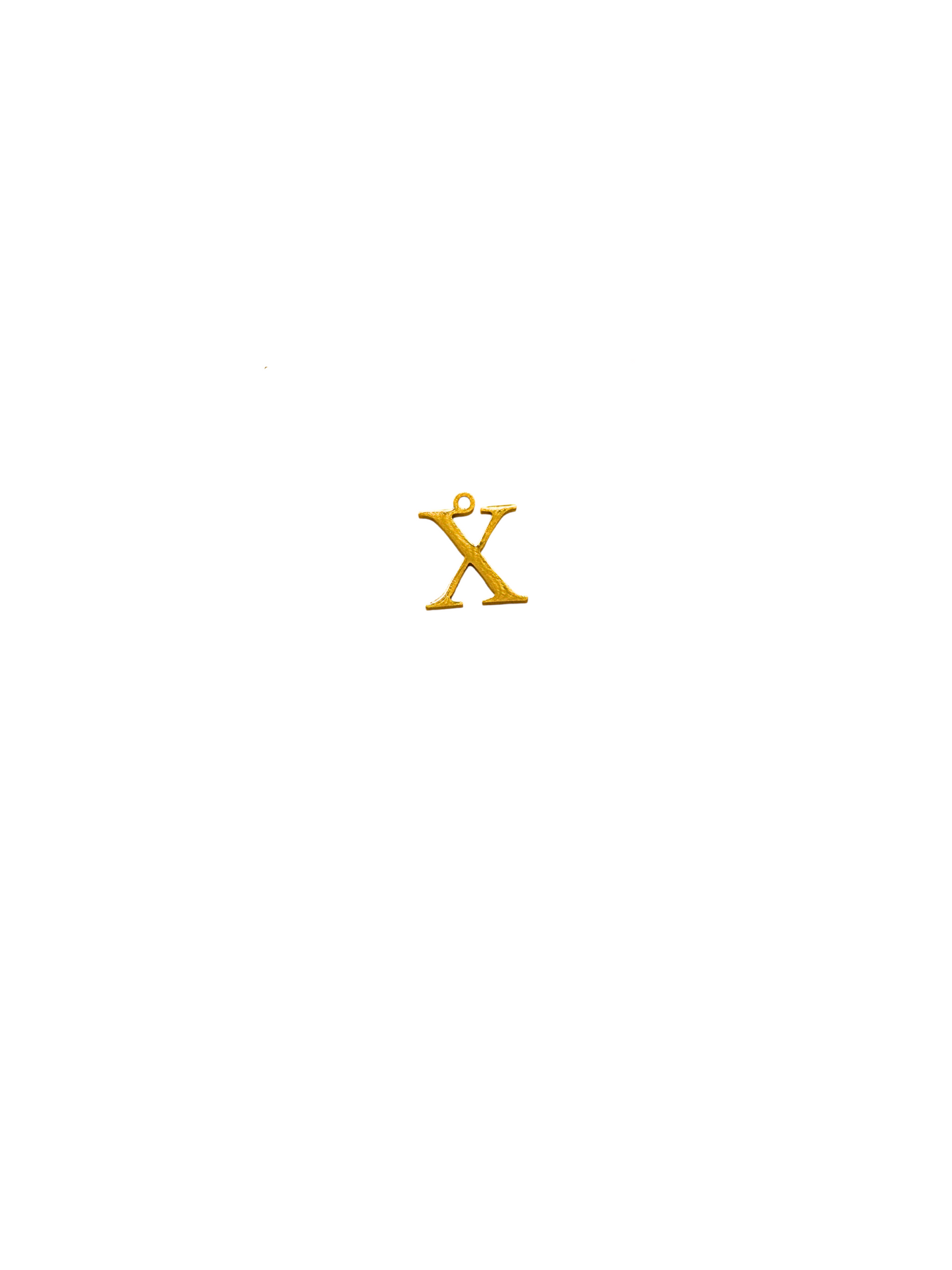 Gold Greek Life Letter Charm Collection Featuring Sigma, Tau, Gamma, Alpha, and More