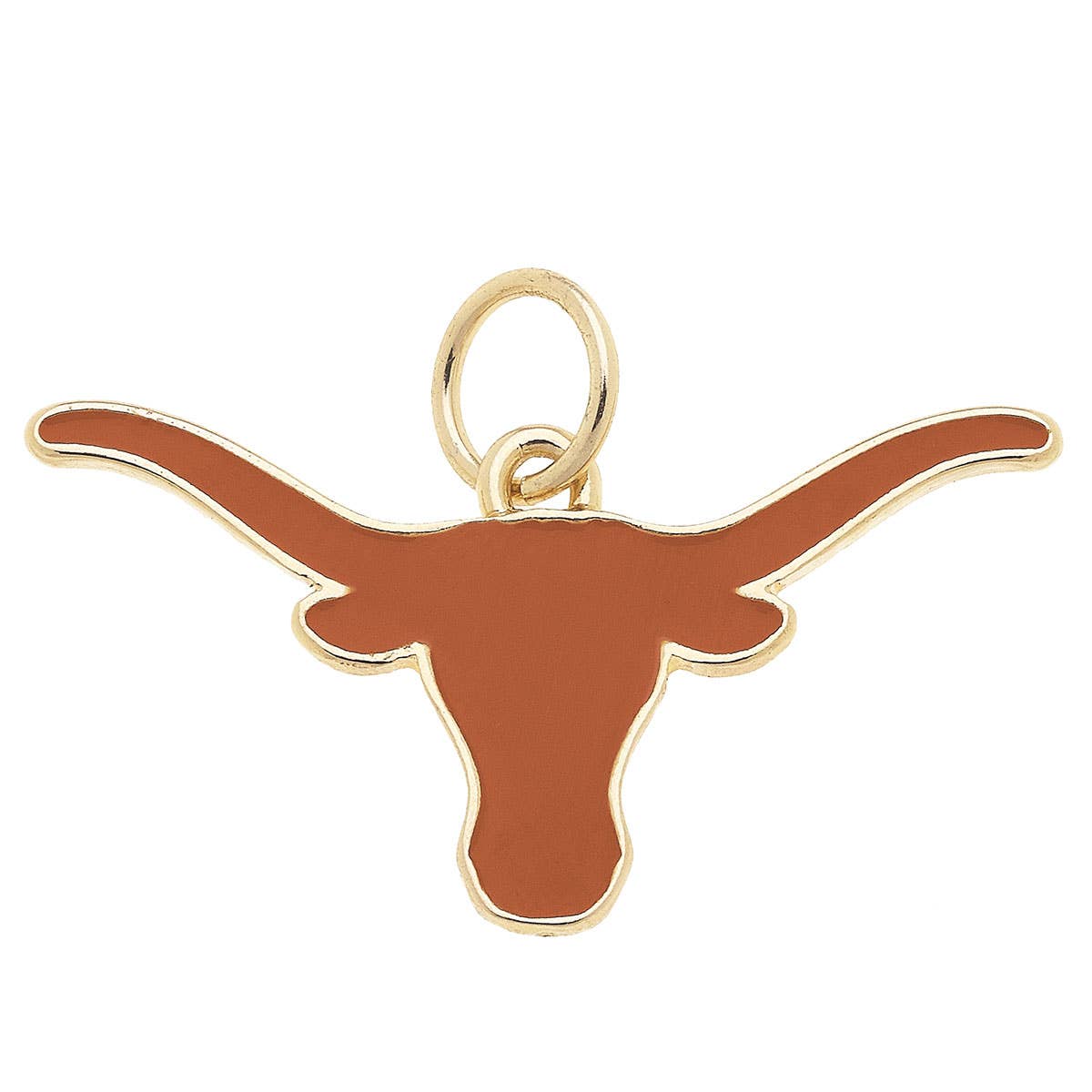 Texas Longhorns Enamel Logo Charm