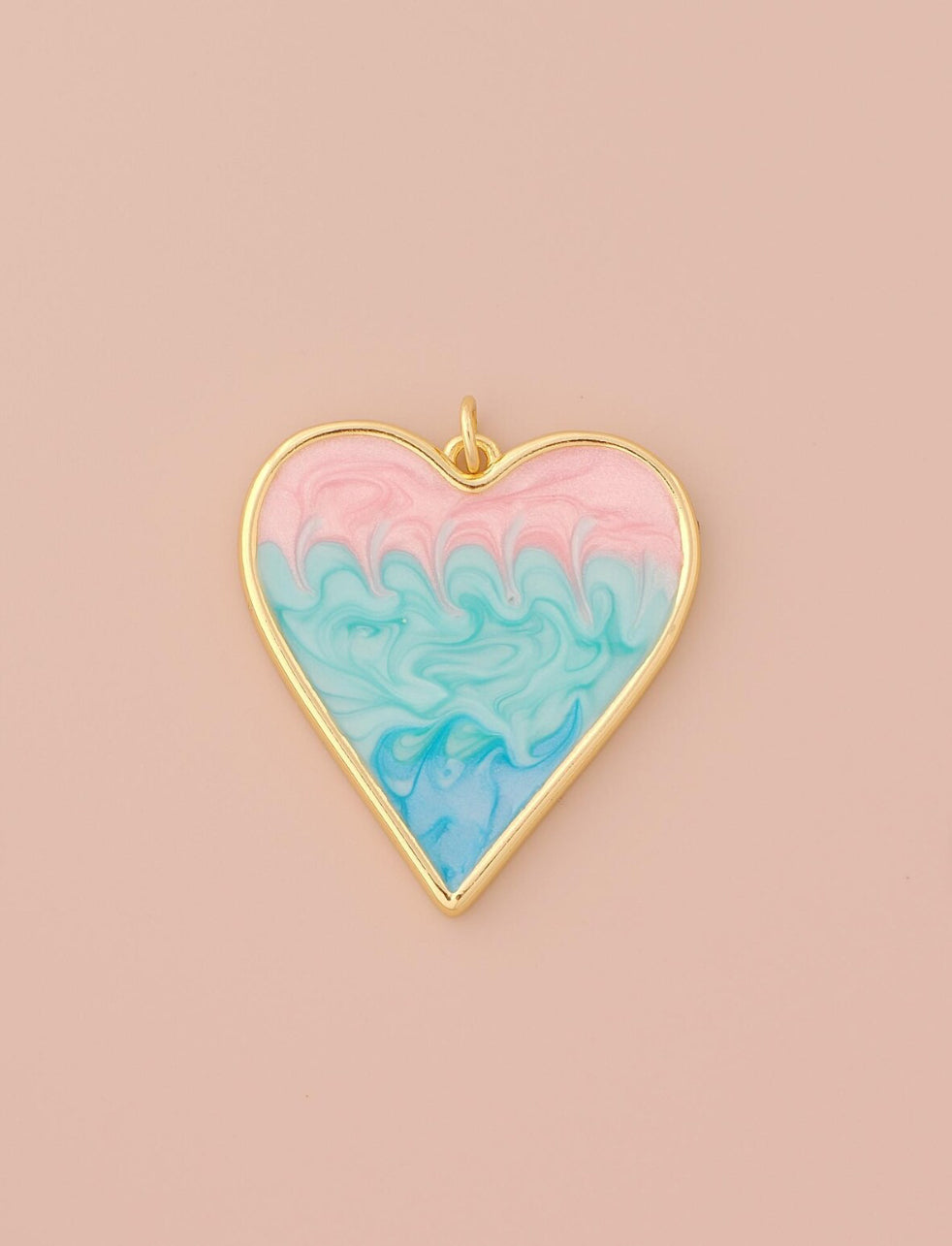 Hearts & Symbols Charm Collection — Enamel, Crystal, Resin, Glass Charms