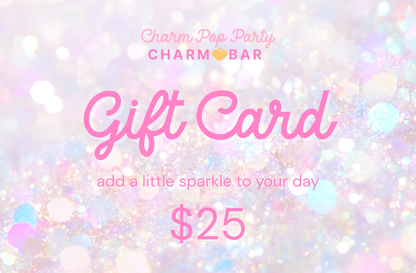 Charm Pop Party Gift Card