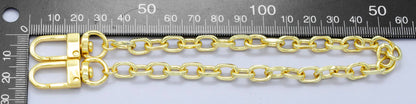 Chunky Gold Filled Cable Purse Chain for DIY Bag Charms