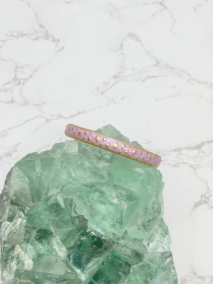 Star Enamel Cuff Bracelet