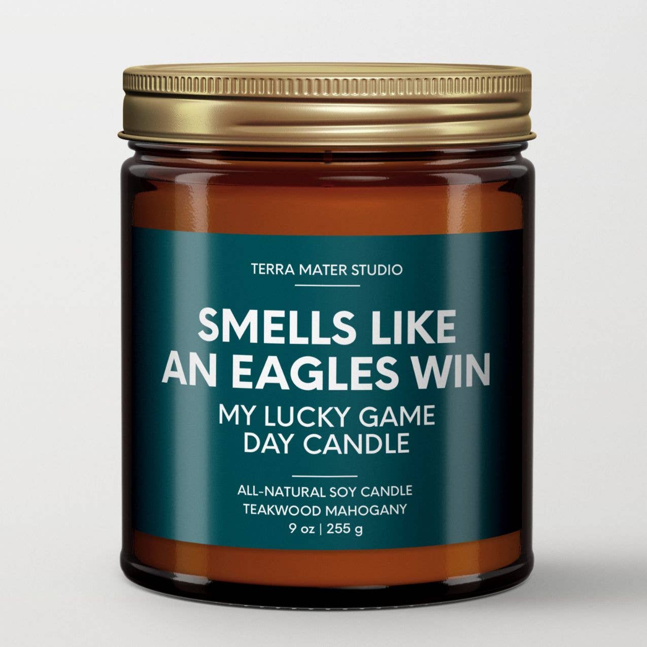 Smells Like An Eagles Win Game Day Candle | Eagles Merch