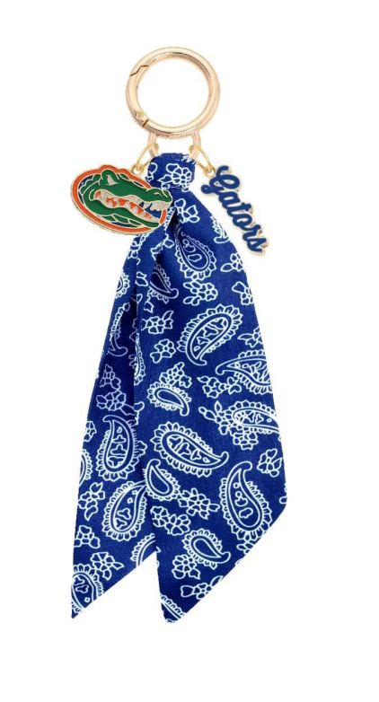 Florida Gators Logo Bandana Bag Charm