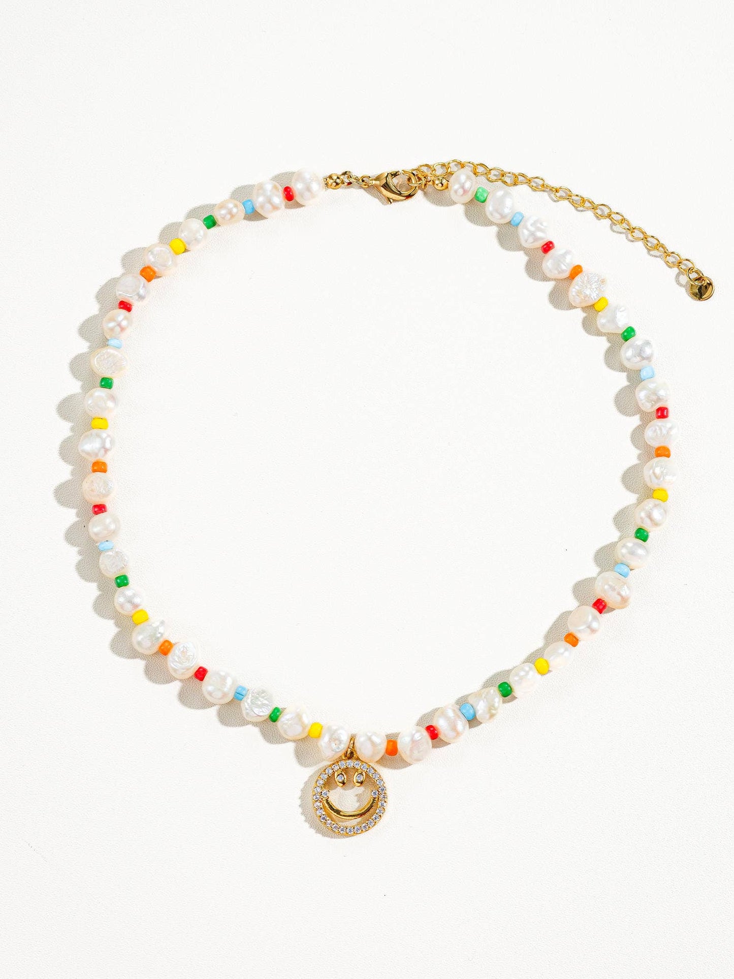 Sunshine & Smiles Pearl Choker Necklace