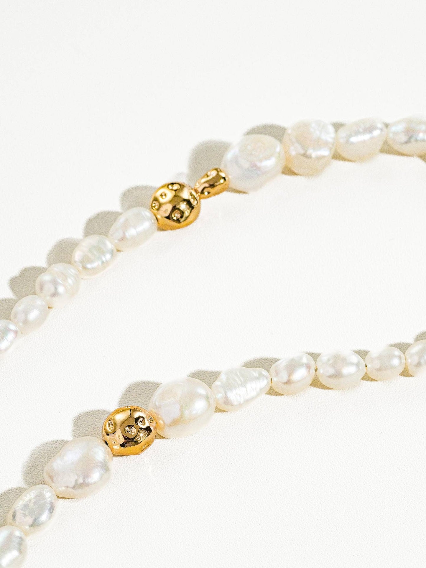 Golden Coast Baroque Pearl Choker Necklace