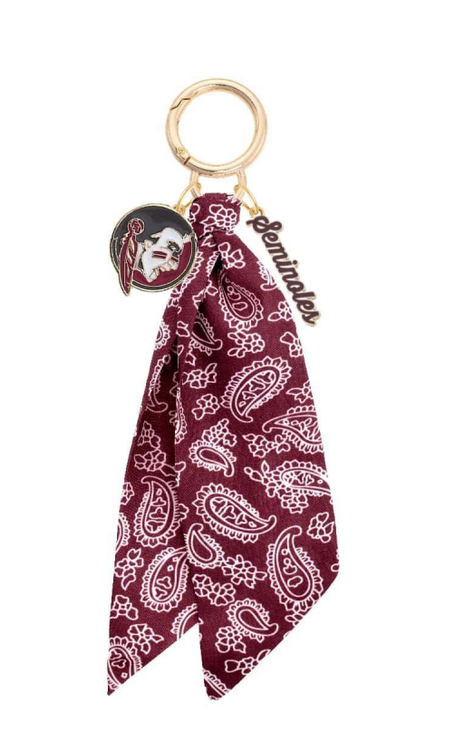 Florida State Seminoles Logo Bandana Bag Charm