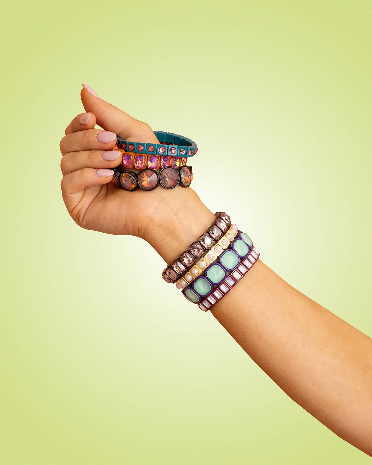 Autumn Enamel Stretch Bracelets – Assorted Styles
