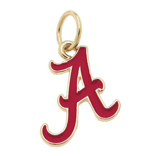 SPORTS- Alabama Crimson Tide Enamel Logo Charm