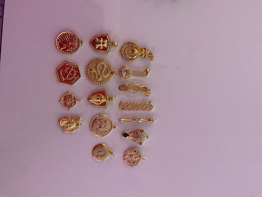 Misc. Gold Charms