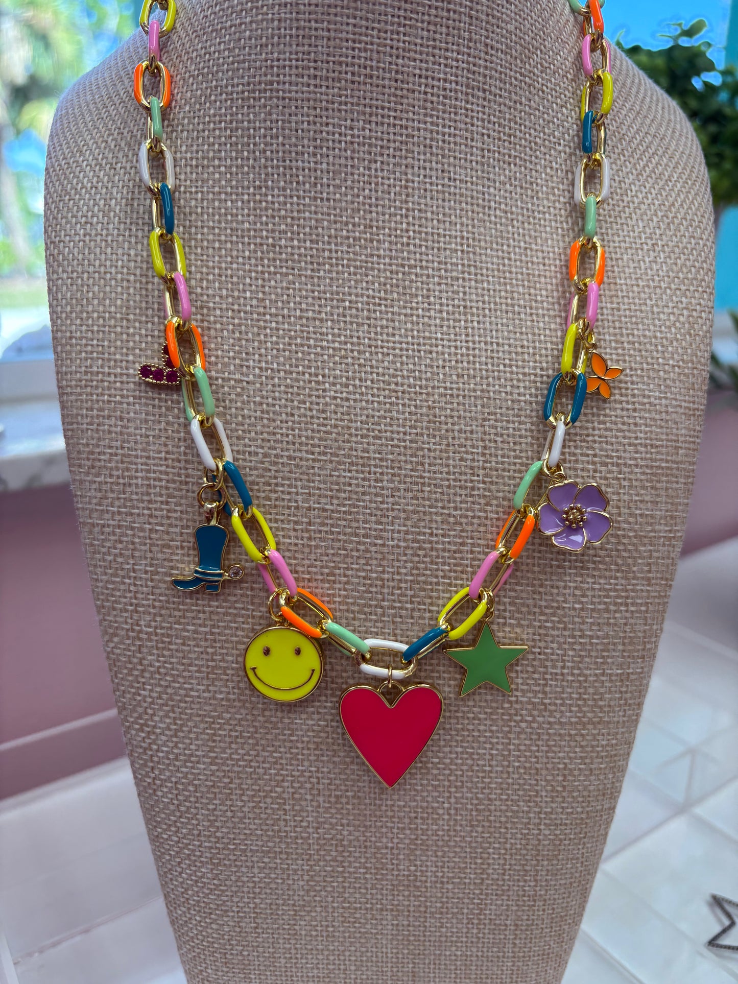 Miami Summer Charm Necklace