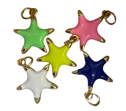 Color Enamel Charm Collection