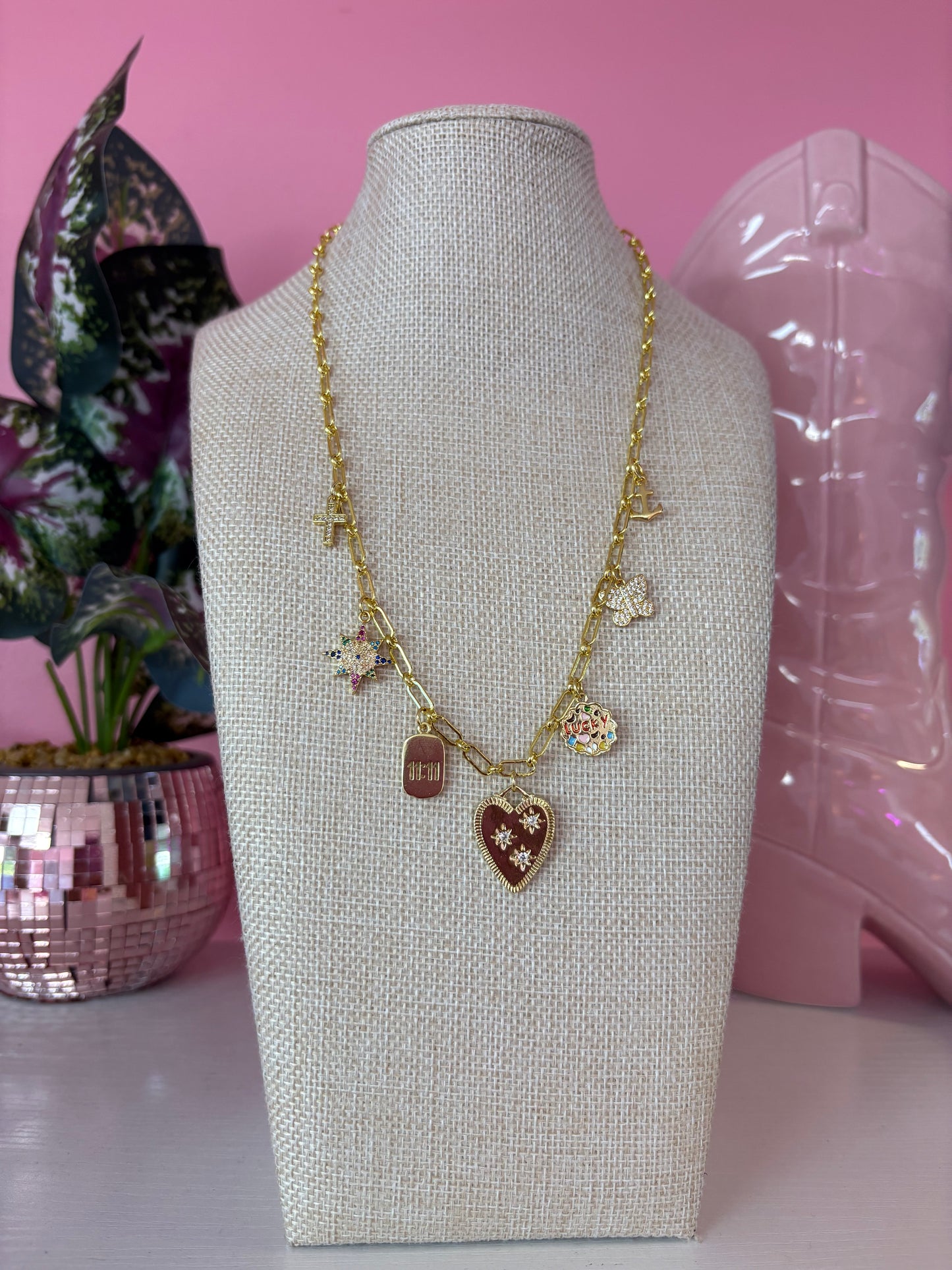 Lucky Star Charm Necklace