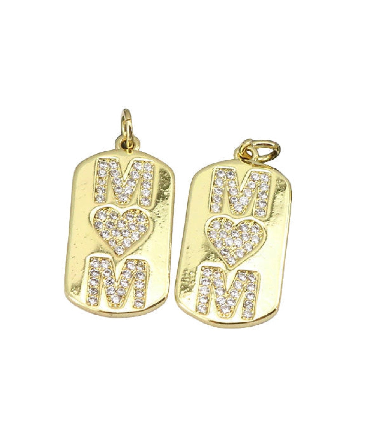 Gold Mom & Mama Charms