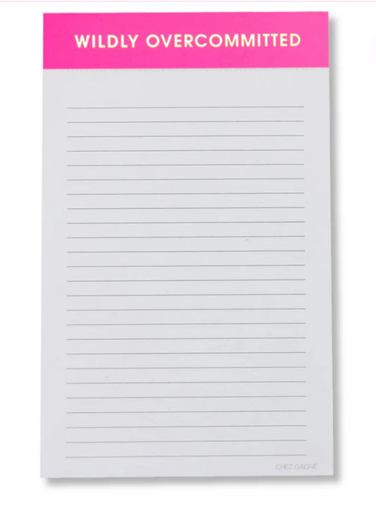 Wildly Overcommitted Notepad