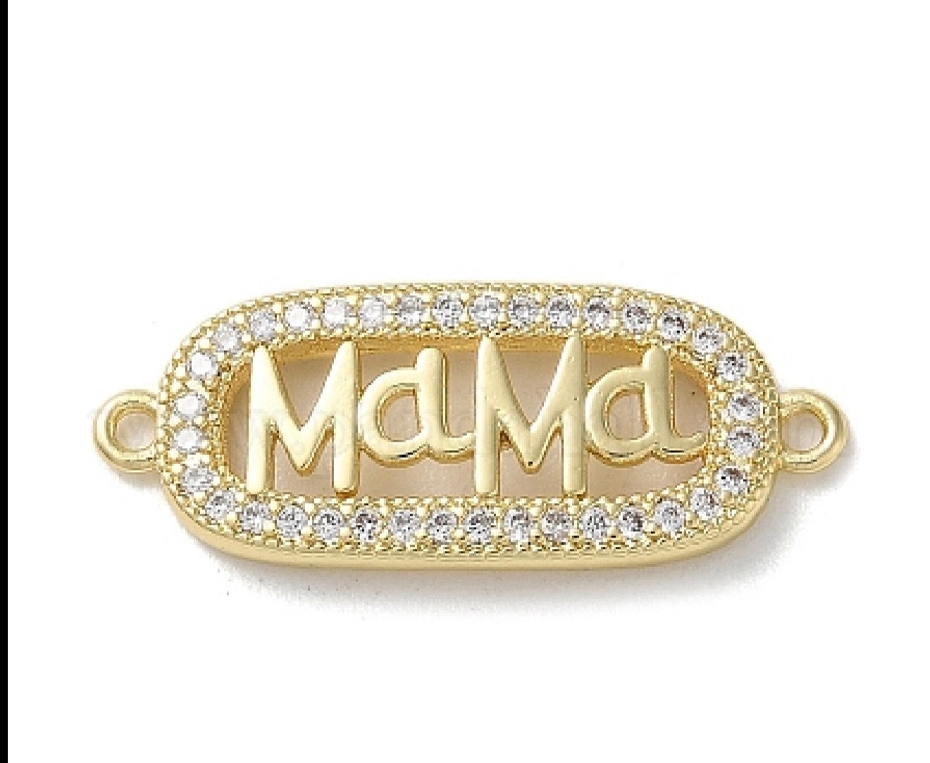 Gold Mom & Mama Charms
