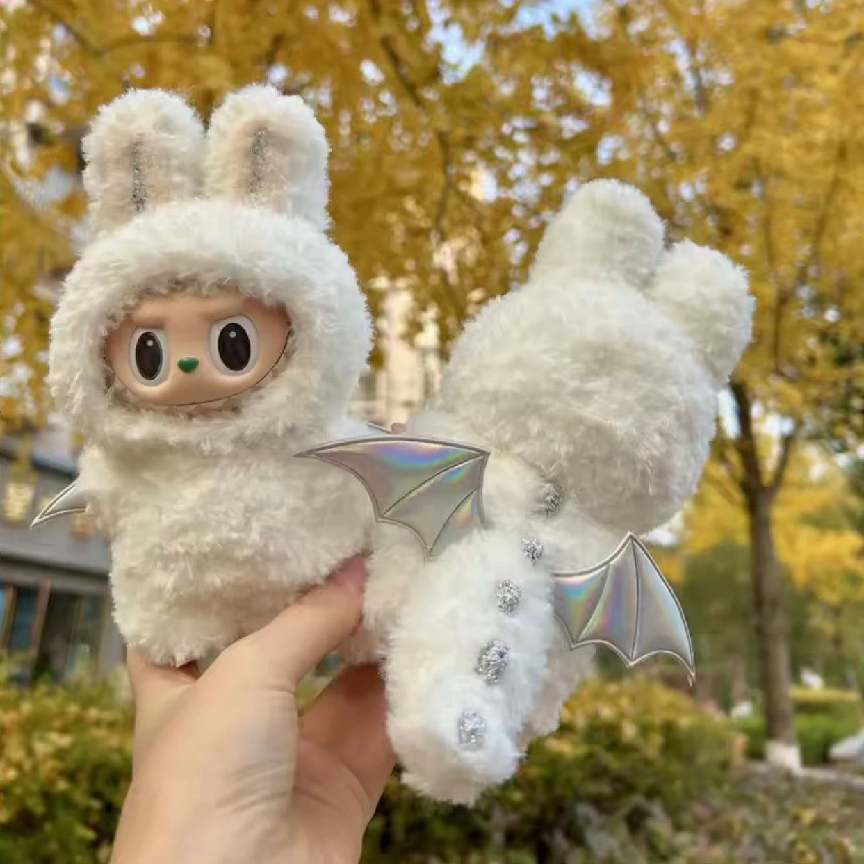 Labubu Outfit Set – Dragon Costumes, Designer Overalls, Holiday Christmas Set & Accessories | Fits Labubu Figures