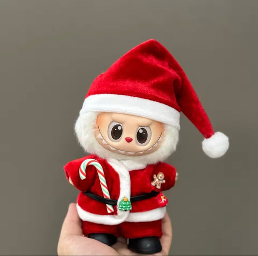 Labubu Outfit Set – Dragon Costumes, Designer Overalls, Holiday Christmas Set & Accessories | Fits Labubu Figures