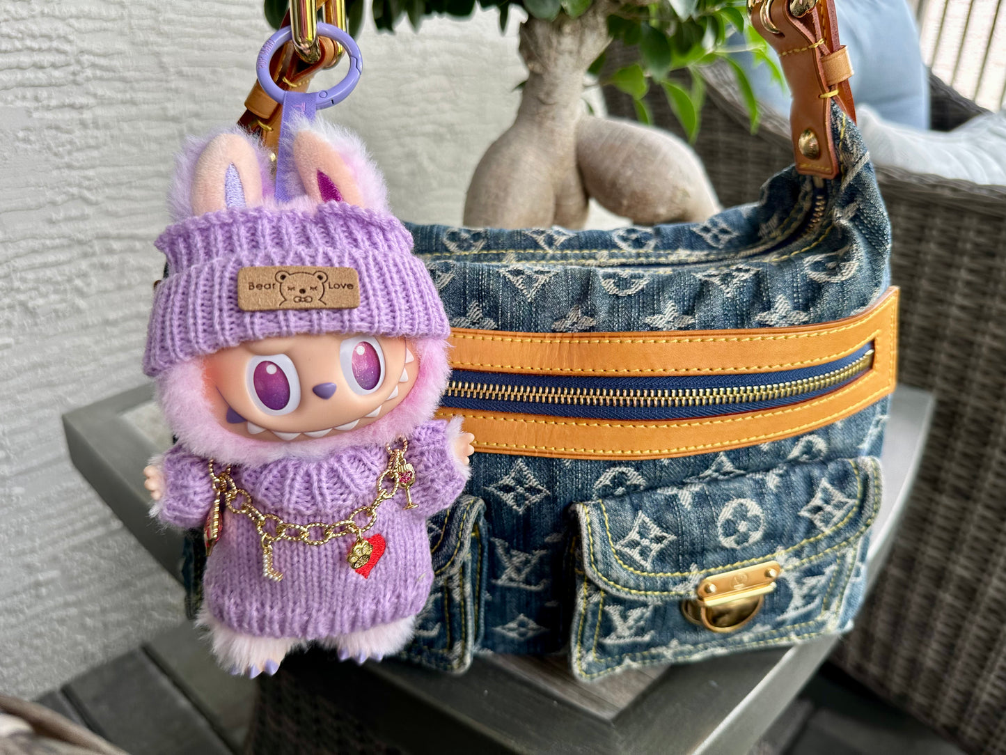 Labubu Charm Necklace