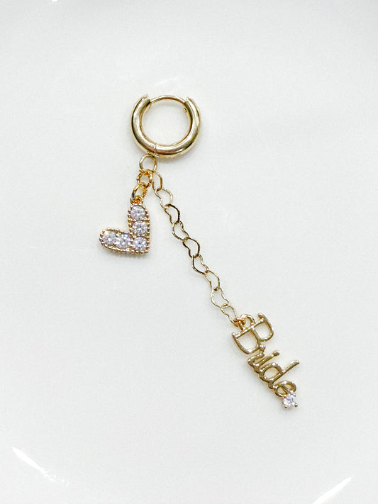 Bride & Heart Beach Bikini Charm