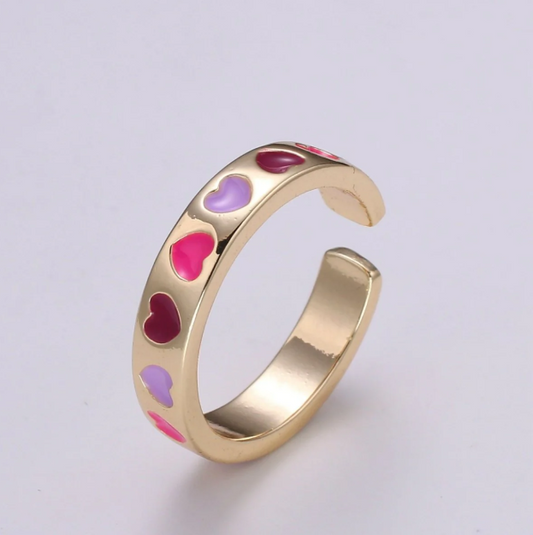 Heart Ring Gold