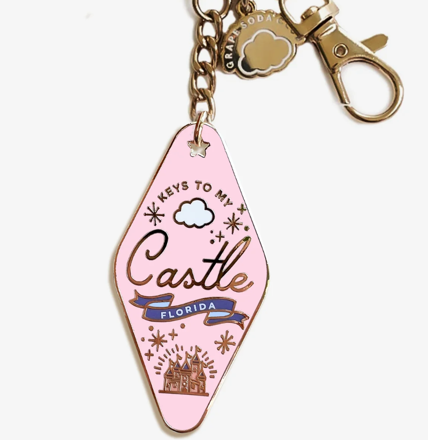 Keys to my Castle Florida Motel Keychain