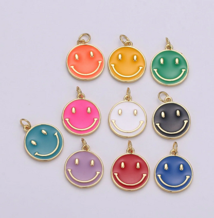 Color Enamel Charm Collection