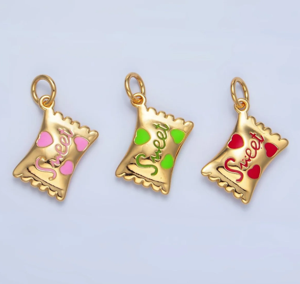 Color Enamel Charm Collection