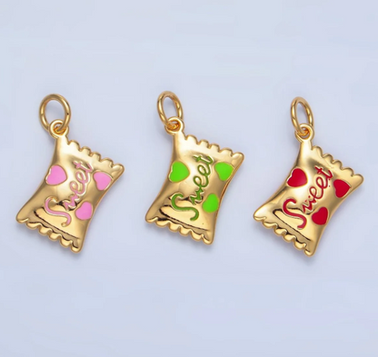 Color Enamel Charm Collection