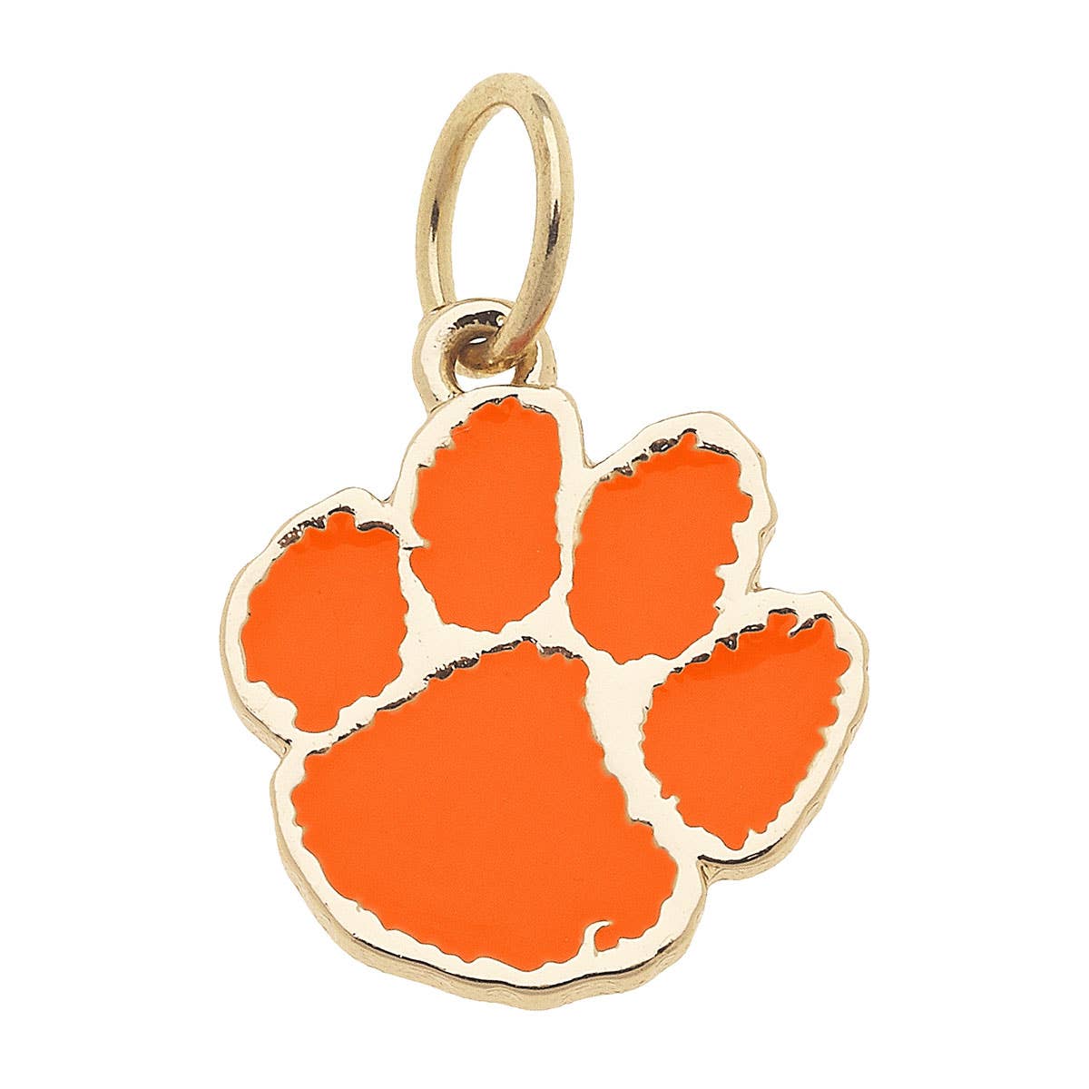 Tigers Enamel Logo Charm