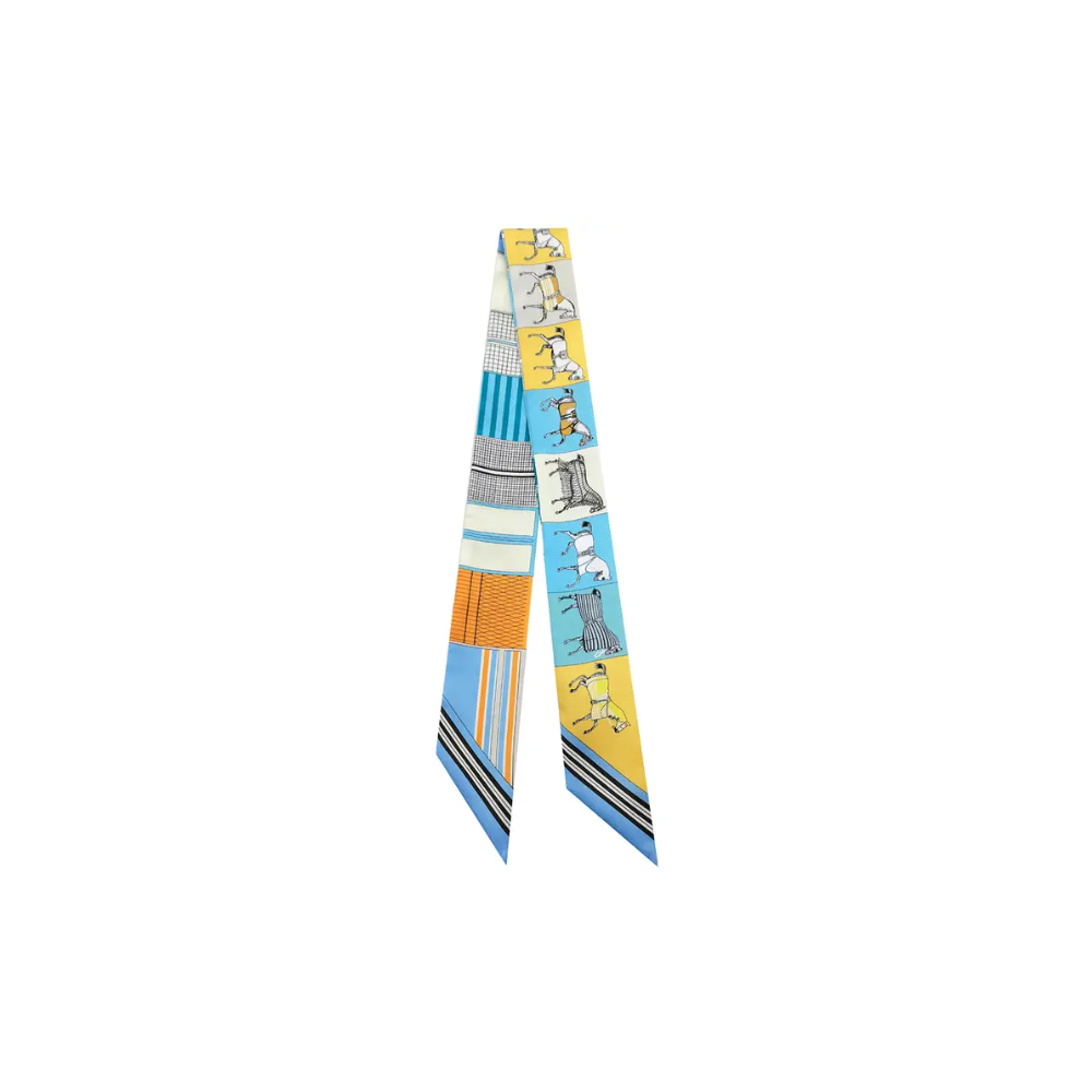 Palm Beach Pony Scarf Necklace