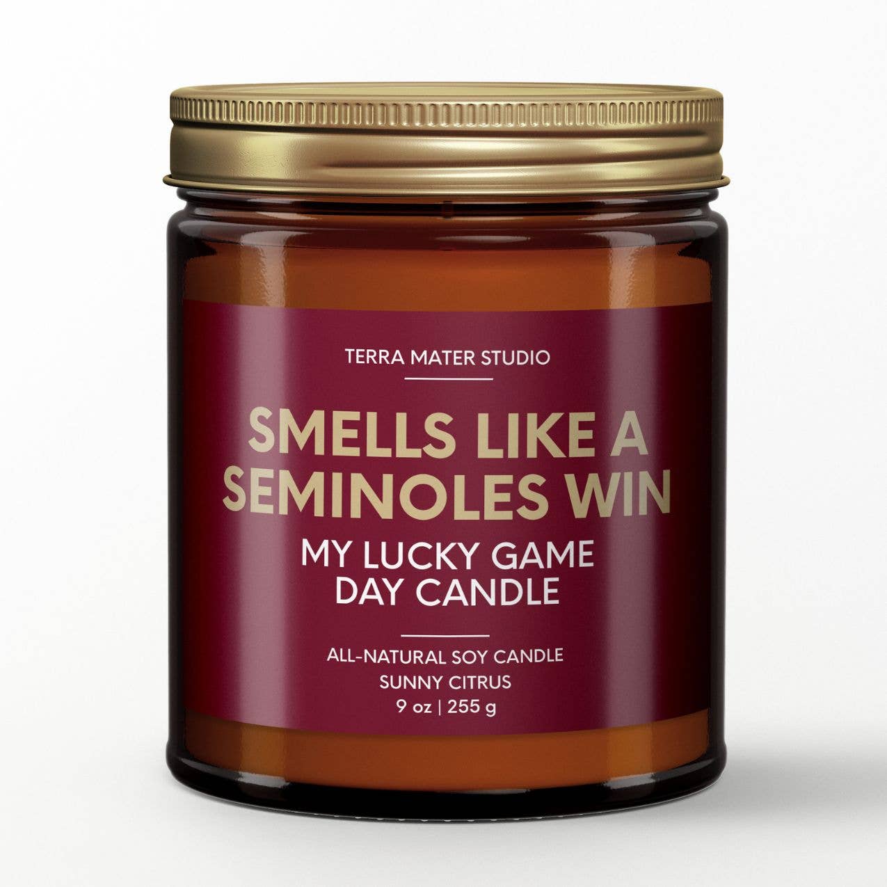 Smells Like A Seminoles Win Game Day Candle, Seminoles Merch