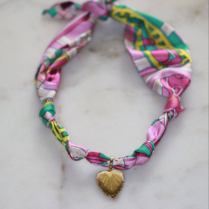 Scarf Necklace Pretty in Purples - Limited Edition
