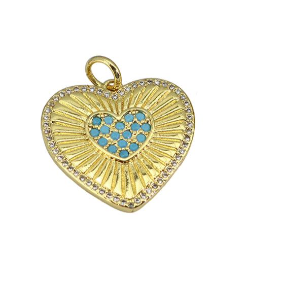 Hearts & Symbols Charm Collection — Enamel, Crystal, Resin, Glass Charms