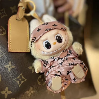 Labubu Outfit Set – Dragon Costumes, Designer Overalls, Holiday Christmas Set & Accessories | Fits Labubu Figures